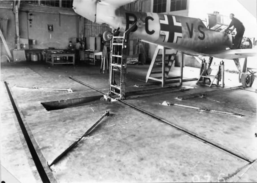 Bf 109 in Wiener Neustadter Flugzeugwerke factory 28