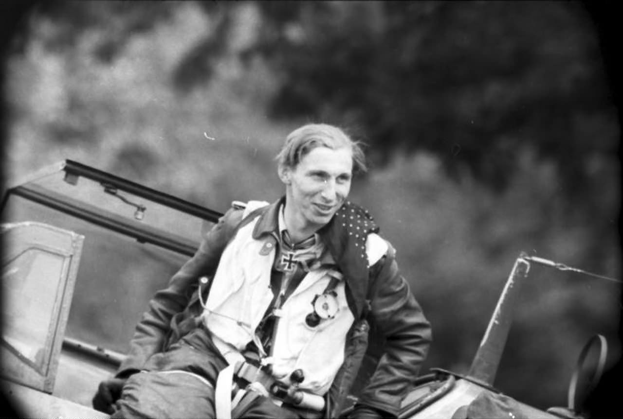 Klaus Mietusch and Me109