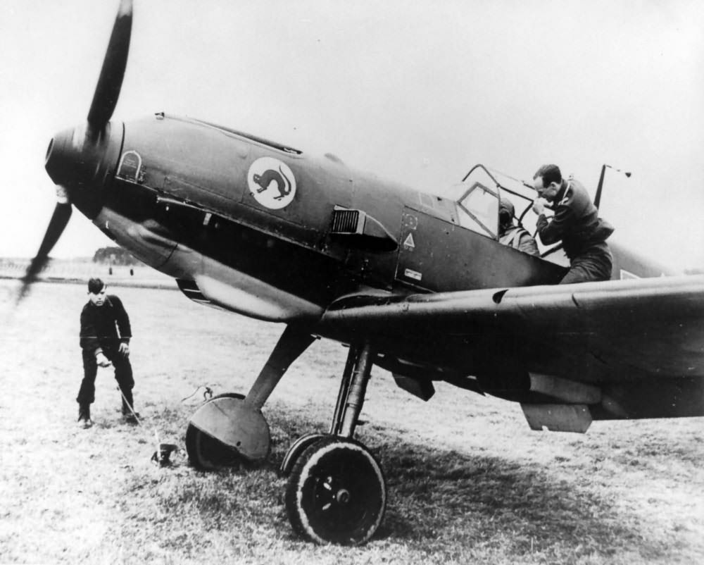 Me 109E-1 of the 8/JG 51 ex 2/JG 20 1939