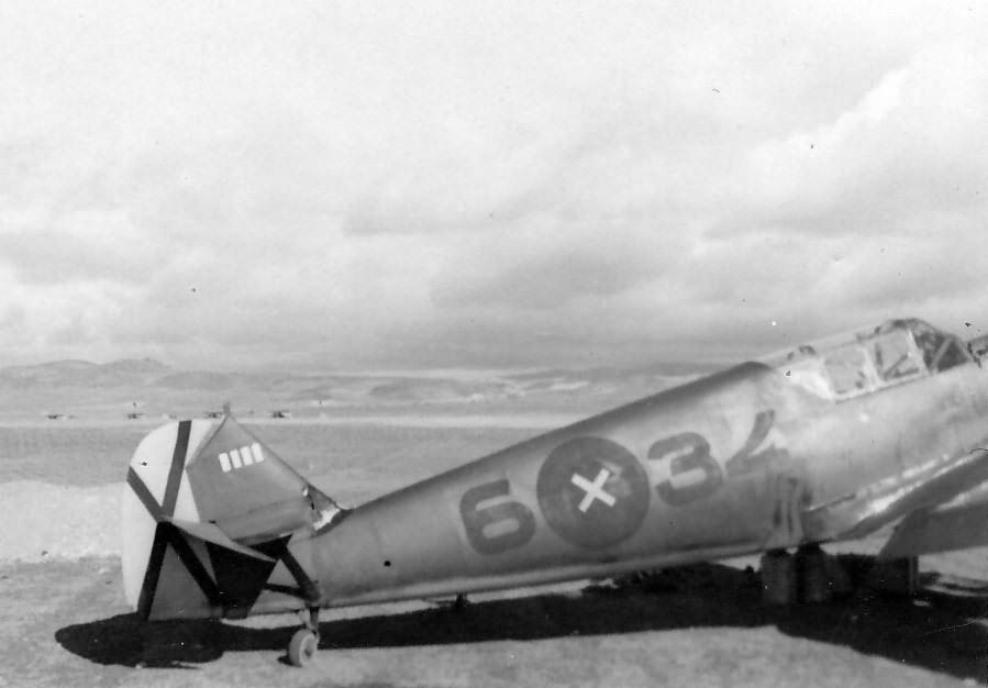 Me109 of the Legion Condor coded 6-34