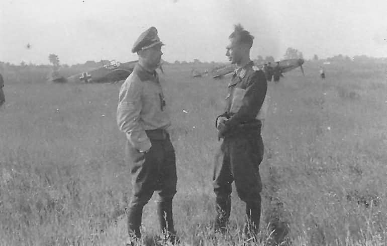 Messerschmitt Bf109F fighters eastern front