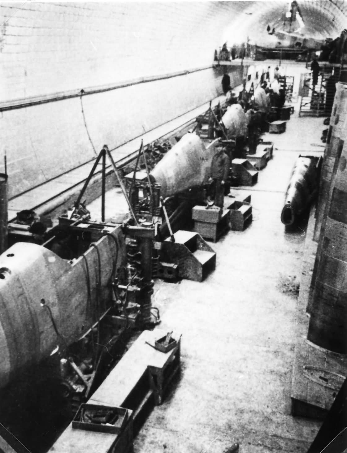 Messerschmitt Bf 109 assembly line