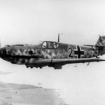 Messerschmitt Me 109 E-4B „2” in flight