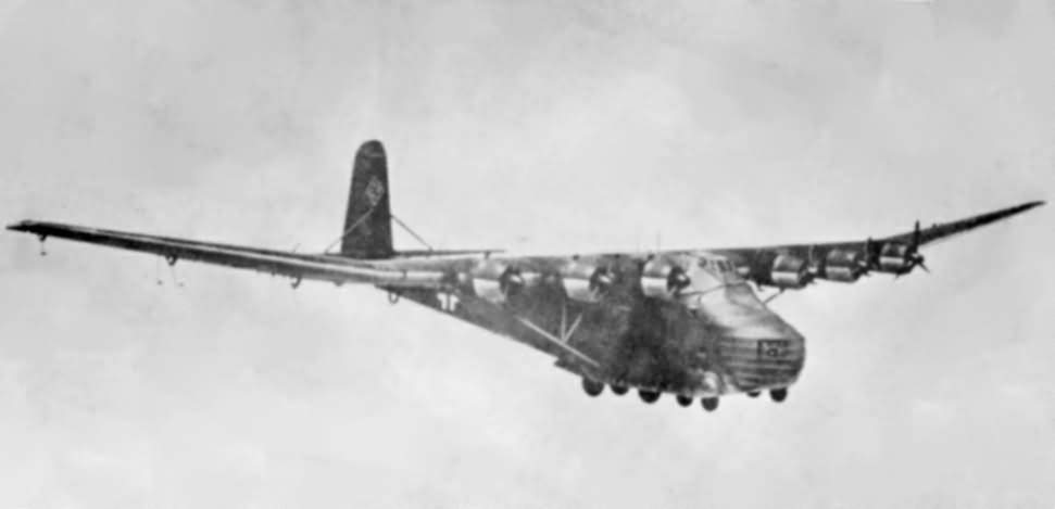 Messerschmitt Me323 in flight