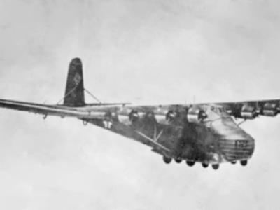 Messerschmitt Me323 in flight
