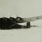 Me 323 Gigant on the snow-covered airfield
