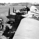 Luftwaffe fuel truck with trailer next to Me 323