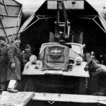 Opel Blitz crane loaded on a Me 323