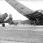Ju 52 and Me 323 somewhere in Germany