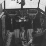 The cockpit interior of a Me 323 Gigant