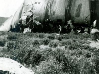 Destroyed Messerschmitt Me323