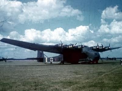Me323 on airfield