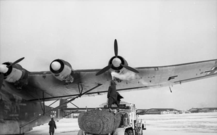 Me323 is prepared for its next operation