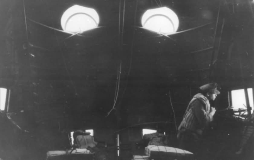 me323 552 0822 17 Tunesien Flugzeug Me 323 Gigant Innenraum