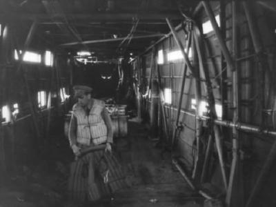 The interior view of the Me 323, 1943