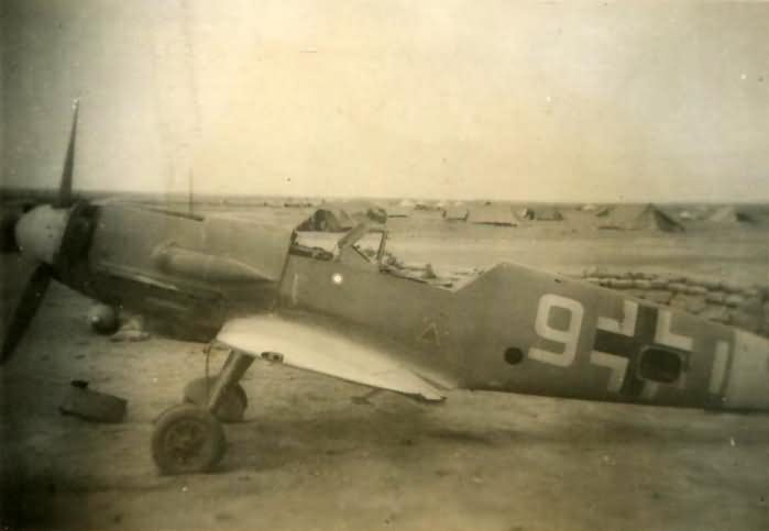 Bf109 trop Africa DAK