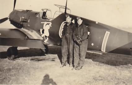 Me109E from 8/JG 26 „Adamson Staffel” in the Autumn of 1939