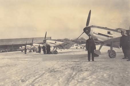 Me 109 E of the 5/JG 27 Magdeburg Ost Winter 1940