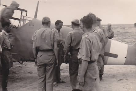 Me 109 f 4 trop. 5 JG 27 ernst dullberg rk april 1942