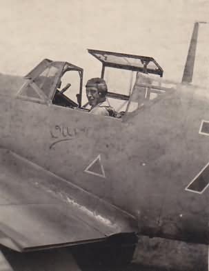 Me109F of the 2/.JG 52 coded „black 7” and named „Olli” Rrussia