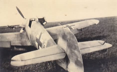 Me 109 f black 10 2.JG 52 von lt. ring 1941