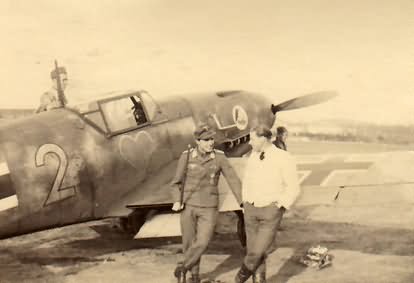 Messerschmitt Me109 D from 1/JGr Ost Biarritz 1943