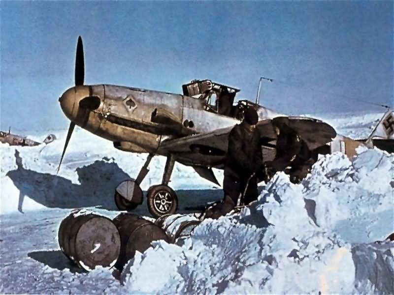 Messerschmitt Bf109 JG53 Pik As in Russia