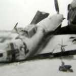 Me109 with typical winter camouflage scheme