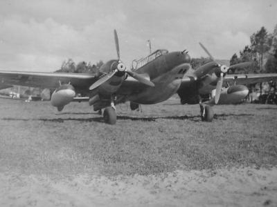 Messerschmitt Bf 110 D Dackelbauch with 900 l drop tanks Stavanger Norway