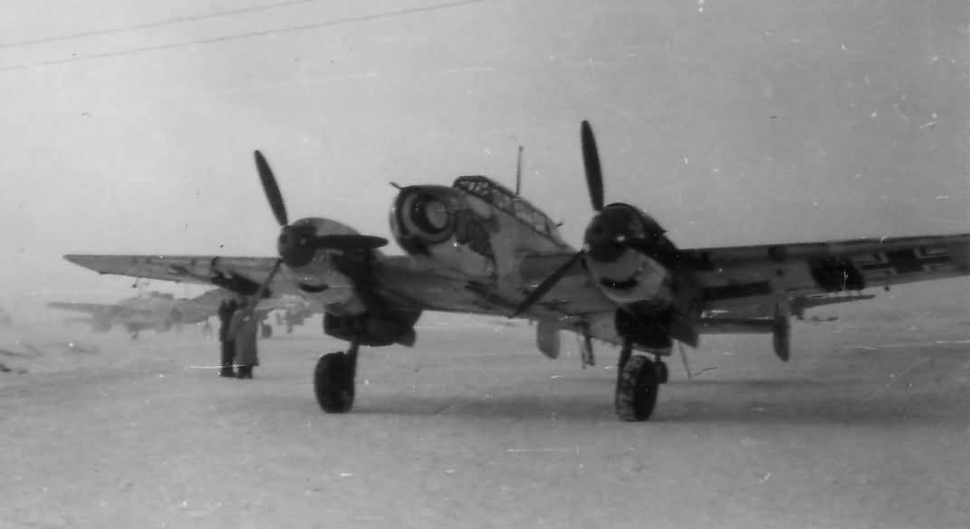 Messerschmitt Bf 110 ZG1 winter