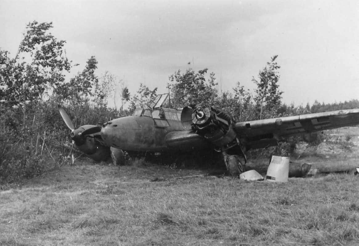 Messerschmitt Bf 110 wreckage