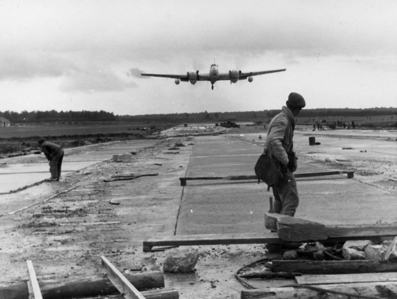 Nachtjager Me110 of the NJG 4 in FLORENNES Belgium