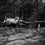 Captured Messerschmitt Bf 110G Night Fighter near Munich May 1945