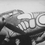 Messerschmitt Bf 110 ZG1 nose art