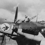 Messerschmitt Bf 110 nose art pilot 2
