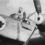 Messerschmitt Bf 110 nose art pilot 3