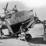 Zerstorer Messerschmitt Bf 110 front view