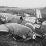 destroyed Messerschmitt Bf110