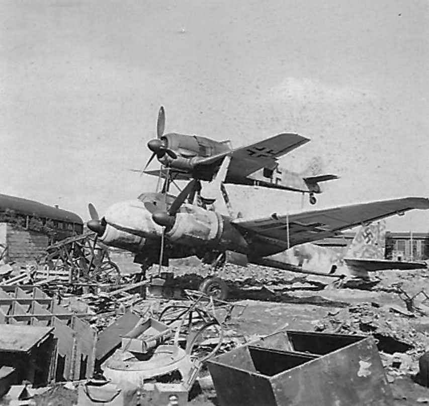 Mistel S2 Ju88 + Fw190 1945