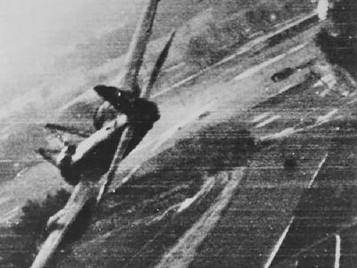 Mistel in gun camera Germany 3 February 1945
