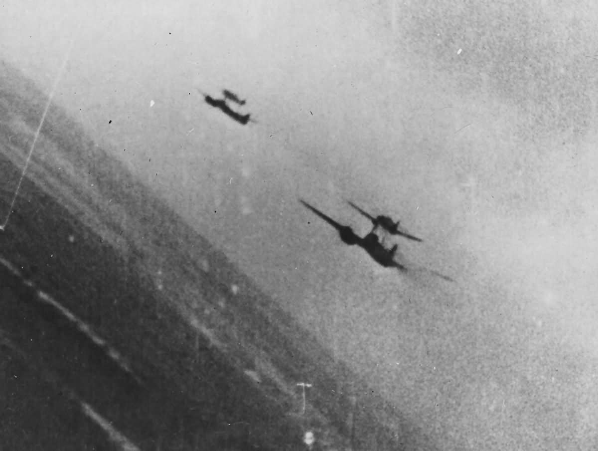 Mistel in gun camera over Belgium