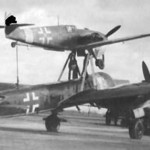 Mistel 1 Ju88 and Me109