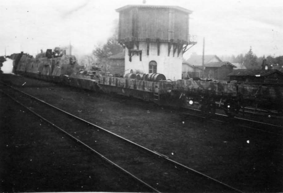 Armoured train panzerzug eastern front