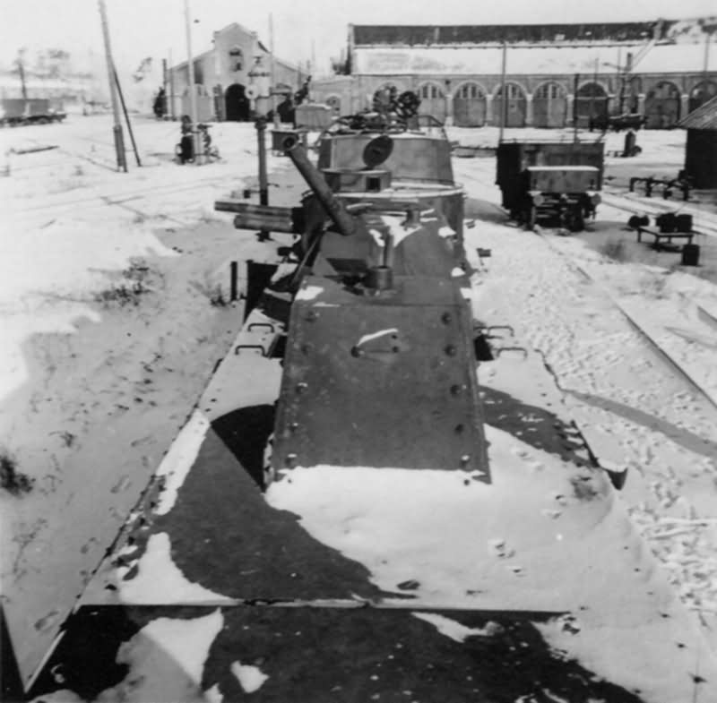 ex soviet armoured train Panzerzug Ostfront