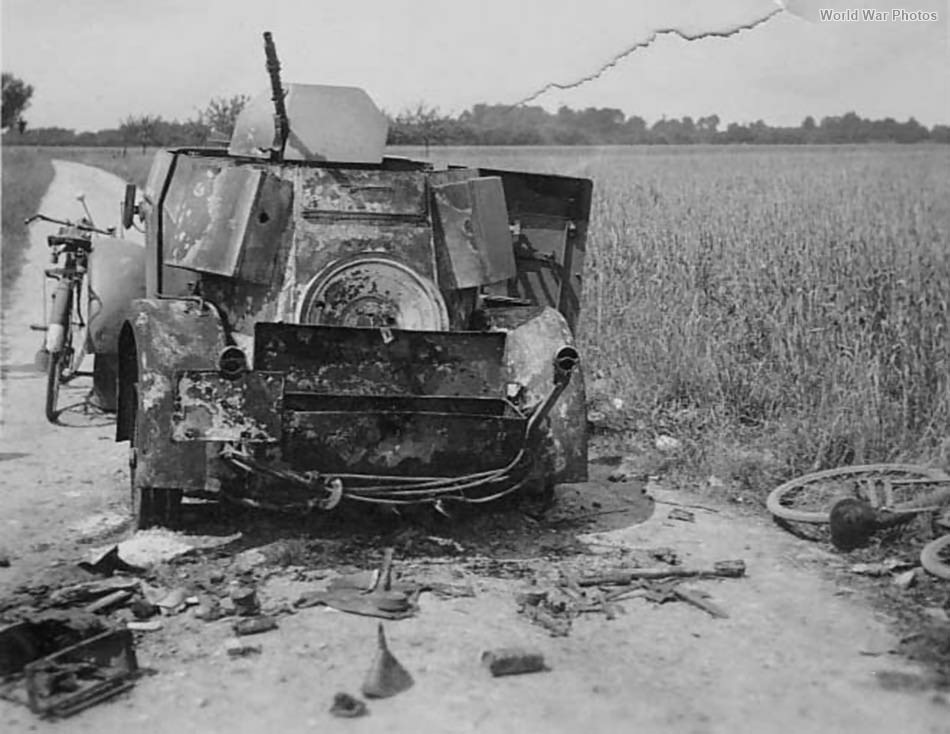 Destroyed Kfz 13 4