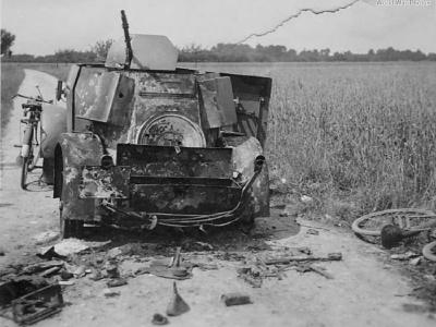 Destroyed Kfz 13 4