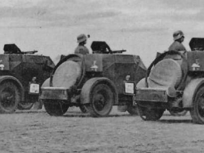Kfz 13 armored cars pre-war 2