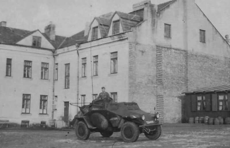 SdKfz 223 in Poland 24 Panzer Division