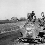 Destroyed SdKfz 222 Poland 1939