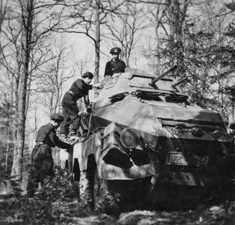 Heavy armoured reconnaissance vehicle Sdkfz 231 8-Rad
